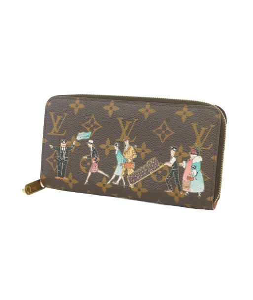 Auth Louis Vuitton Monogram Illustre Zippy Wallet M60291 Womens Long Wallet commande en ligne