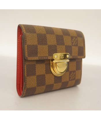 Auth Louis Vuitton Damier Portefeuille Koala N60005 Womens Wallet (tri-fold) brillant des détails fins