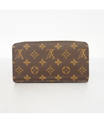 Auth Louis Vuitton Monogram Zippy Wallet M41896 Unisex Long Wallet Coquelicots Les magasins à Paris et en Île-de-France