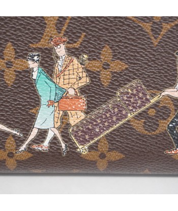 Auth Louis Vuitton Monogram Illustre Zippy Wallet M60291 Womens Long Wallet commande en ligne