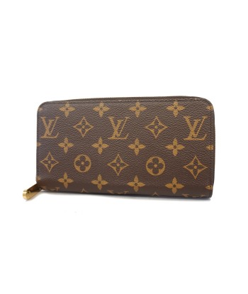 Auth Louis Vuitton Monogram Zippy Wallet M41896 Unisex Long Wallet Coquelicots Les magasins à Paris et en Île-de-France