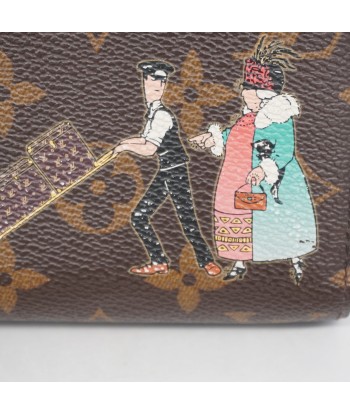 Auth Louis Vuitton Monogram Illustre Zippy Wallet M60291 Womens Long Wallet commande en ligne