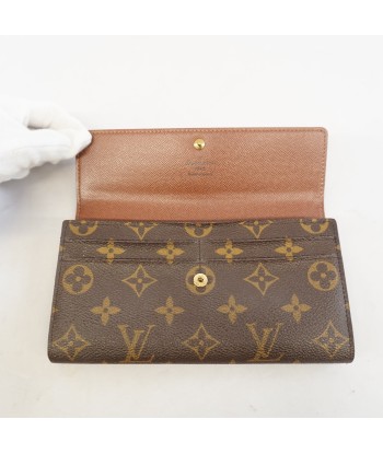 Auth Louis Vuitton Monogram Portofeuil Sara M61734 Unisex Long Wallet (bi-fold) prix