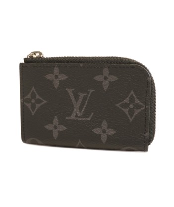 Auth Louis Vuitton Monogram Eclipse Porto Monezur M63536 Mens Coin Purse soldes