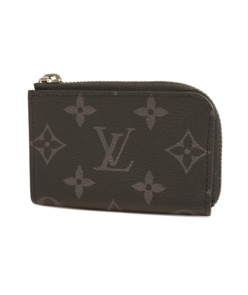 Auth Louis Vuitton Monogram Eclipse Porto Monezur M63536 Mens Coin Purse soldes