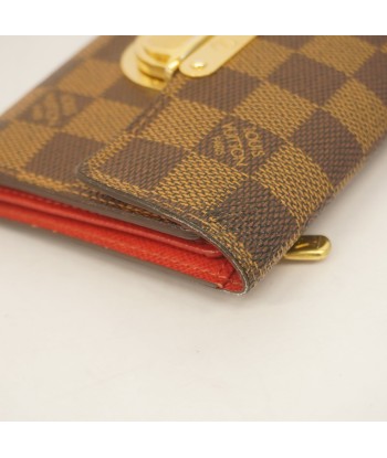 Auth Louis Vuitton Damier Portefeuille Koala N60005 Womens Wallet (tri-fold) brillant des détails fins