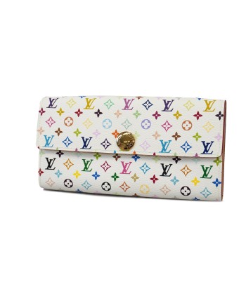 Auth Louis Vuitton Monogram Multicolore Portofeuil Sara M93532 Womens Wallet Le MVP de beaucoup