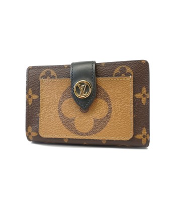 Auth Louis Vuitton Monogram Reverse Portofeuil Juliet M69432 Womens Wallet livraison et retour toujours gratuits