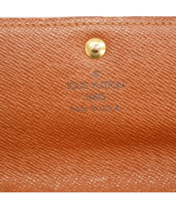 Auth Louis Vuitton Monogram Long Bi-fold Wallet Portomone Credit M61725 Wallet 50-70% off 