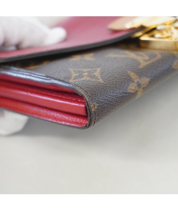 Auth Louis Vuitton Monogram Pallas Wallet M58414 Womens Long Wallet (bi-fold) paiement sécurisé