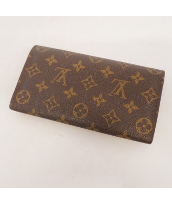 Auth Louis Vuitton Monogram Long Bi-fold Wallet Portomone Credit M61725 Wallet 50-70% off 