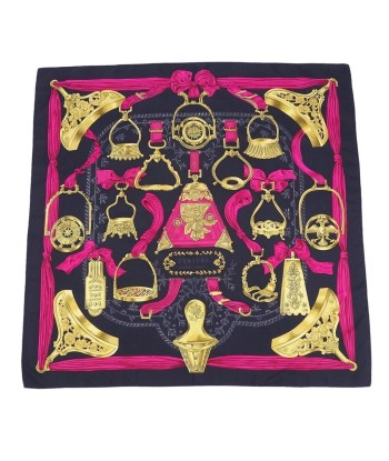 Hermes HERMES Scarf Muffler Carre 90 ETRIERS (Armor) 100% Silk Ladies Multicolor Le MVP de beaucoup