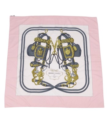 Hermes HERMES Scarf Muffler Carre 90 BRIDES de GALA Silk Ladies Pink Les magasins à Paris