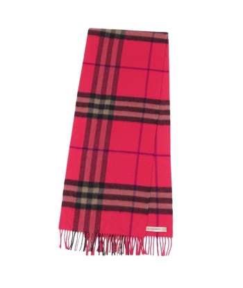 Burberry BURBERRY Muffler Stall Check Cashmere 100% Men's Women's 168 × 30 Pink En savoir plus