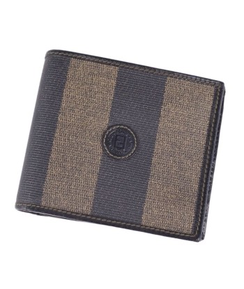 Fendi FENDI Wallet Pekan FF Folded Men's Black / Brown en ligne