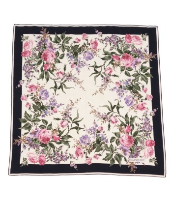 Yves Saint Laurent Scarf 100% Silk Womens Multicolor français