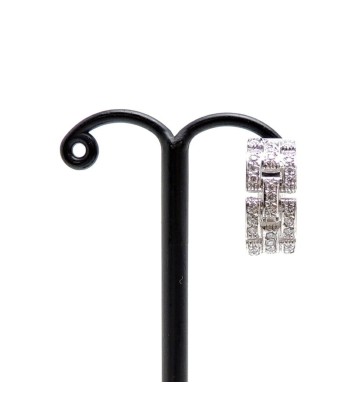 Cartier 750WG Mayon Pantail One Only Women's Men's Earrings 750 White Gold offre 