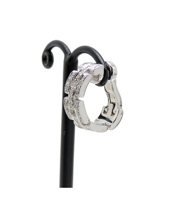 Cartier 750WG Mayon Pantail One Only Women's Men's Earrings 750 White Gold offre 