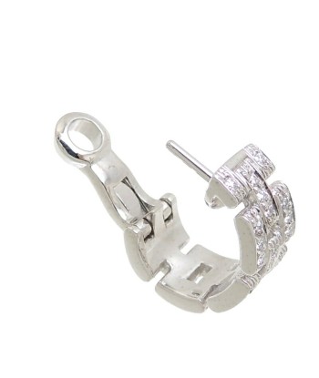 Cartier 750WG Mayon Pantail One Only Women's Men's Earrings 750 White Gold offre 