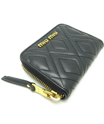 Miu Miu Miu Ladies Coin Case 5MM268 (Outlet) Soft Calf NERO (Nero Black) la chaussure