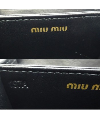 Miu Miu Miu Ladies Coin Case 5MM268 (Outlet) Soft Calf NERO (Nero Black) la chaussure