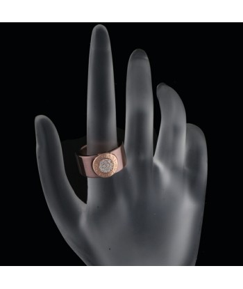 Bvlgari Diamond  53 Womens Mens Rings 750 Pink Gold les ligaments