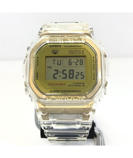 CASIO Casio G-SHOCK watch DW-5035E-7JR Glacier Gold GLACIER GOLD 35th Anniversary ANNIVERSARY Speed Skeleton Digital Quartz Mens en linge