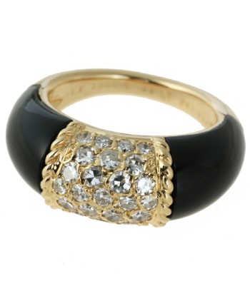 Van Cleef & Arpels Philippines Men's Rings 750 Yellow Gold Black en ligne des produits 