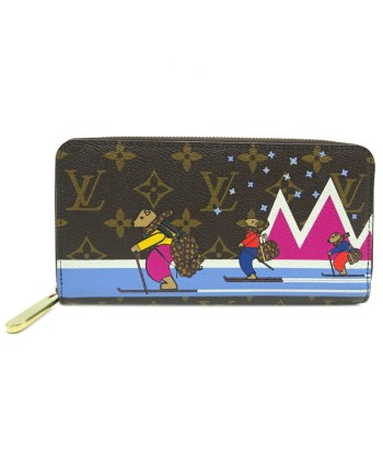 Louis Vuitton Zippy 2018 Holiday Collection Womens Wallet M63379 Monogram Brown Fin de série