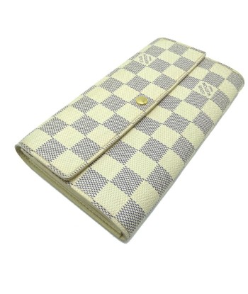 Louis Vuitton Sarah Wallet LLadies Long Wallet N61735 Damier Azur White vente chaude votre 