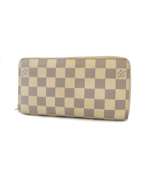 Auth Louis Vuitton Purse Damier Azur Zippy Wallet N60019 À commander