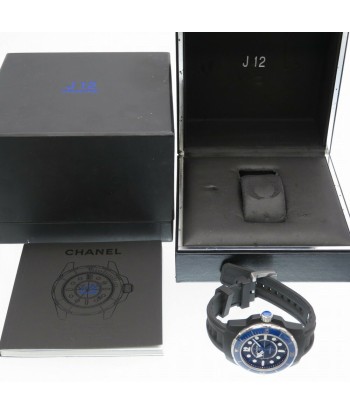 Chanel J12 Marine H2559 Automatic Watch Ceramic / Rubber Black Dial AT 0089CHANEL Mens Venez acheter