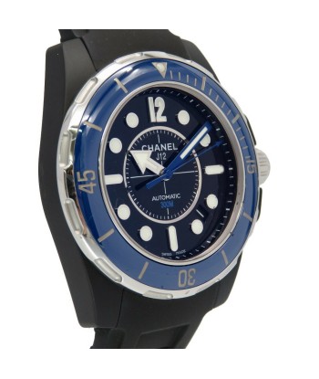 Chanel J12 Marine H2559 Automatic Watch Ceramic / Rubber Black Dial AT 0089CHANEL Mens Venez acheter