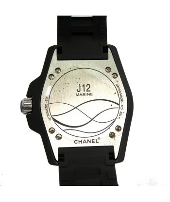 Chanel J12 Marine H2559 Automatic Watch Ceramic / Rubber Black Dial AT 0089CHANEL Mens Venez acheter