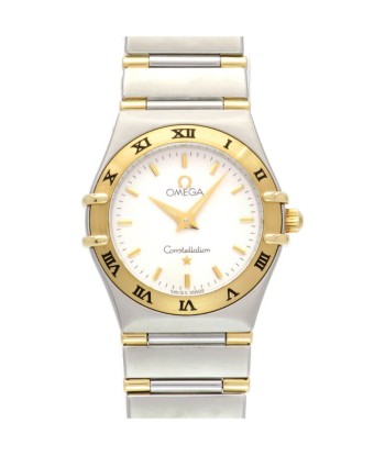 Omega Constellation Half Bar 1362.30 Quartz Watch SS / K18YG White Dial 0054OMEGA Ladies meilleur choix