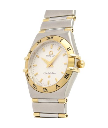 Omega Constellation Half Bar 1362.30 Quartz Watch SS / K18YG White Dial 0054OMEGA Ladies meilleur choix