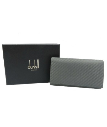 Dunhill L2X550Z Chassis 6 Series Leather Gray Navy Key Case 0159dunhill Véritable concentré