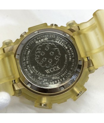 CASIO Casio G-SHOCK watch DW-8201WC Frogman FROGMAN WCCS coral reef protection official triple manta screw back digital quartz white skeleton gold mens Vous souhaitez 