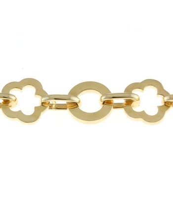 Chanel CHANEL Camellia Bracelet 18K K18 Gold Ladies vente chaude votre 