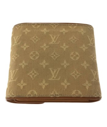 LOUIS VUITTON Louis Vuitton Monogram Mini Portobier Cult Credit Mone M92441 Womens Tri-Fold Wallet Beige LV le concept de la Pate a emporter 