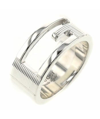 Gucci Ring Branded G Width approx. 8mm Silver 925 Ladies GUCCI commande en ligne