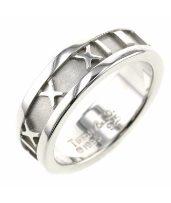 Tiffany Ring Atlas Width approx. 6mm Silver 925 Top 10.5 Bottom 12 Ladies TIFFANY & Co. de la marque