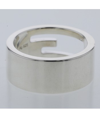 Gucci Ring Branded G Width approx. 8mm Silver 925 Ladies GUCCI commande en ligne