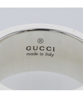 Gucci Ring Branded G Width approx. 8mm Silver 925 Ladies GUCCI commande en ligne