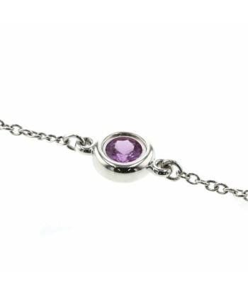 Tiffany Bracelet Color By The Yard Pink Sapphire 1P Approx. 0.15ct Silver 925 Ladies TIFFANY & Co. Comparez plus de prix