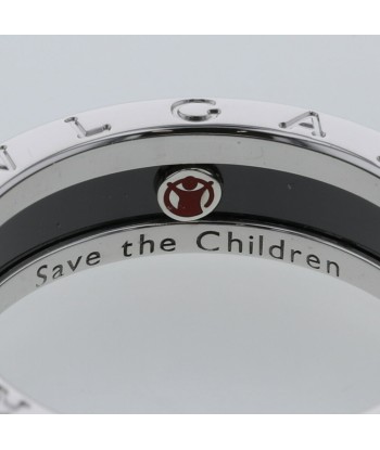 Bvlgari Ring Save the Children Silver 925 Black Ceramic No. 22 Mens BVLGARI suggérées chez