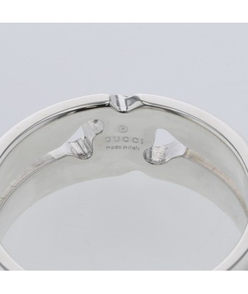 Gucci Ring Knot Width Approx. 7mm 314011 J8400 8106 Silver 925 Top 10 Bottom 11.5 Ladies GUCCI Les êtres humains sont 