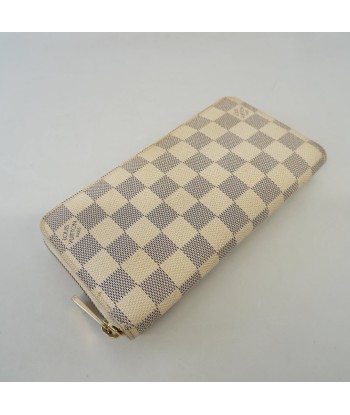 Auth Louis Vuitton Purse Damier Azur Zippy Wallet N60019 À commander