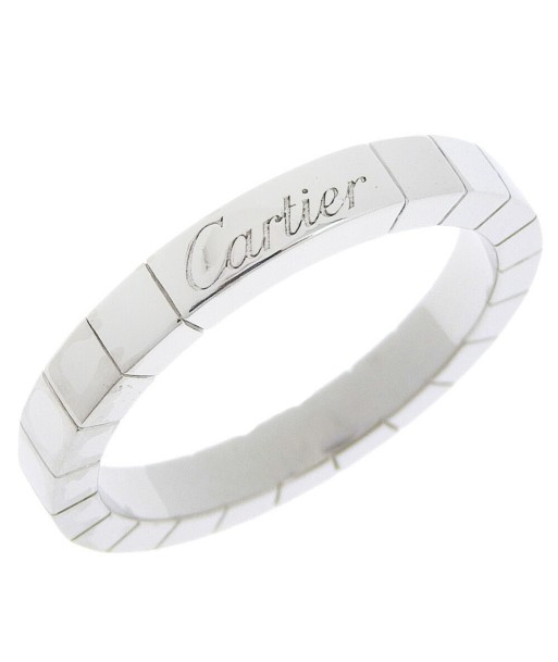 CARTIER Cartier Lanier K18 White Gold No. 15.5 Unisex Ring / S solde