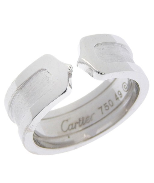 CARTIER Cartier C2 K18 White Gold No. 9 Ladies Rings / livraison et retour toujours gratuits